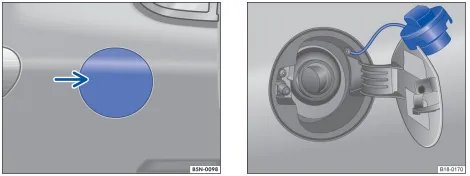 大众朗逸加油盖怎么开，朗逸油箱盖开关在哪