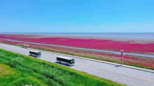 红海滩有几个景点