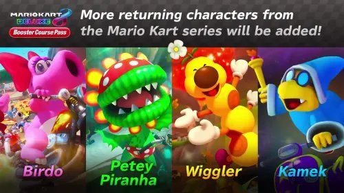 《马里奥赛车8豪华版》第五弹DLC今日上线 追加更多新地图新角色