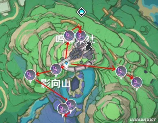 《原神》鸣草哪里多 鸣草位置分布一览