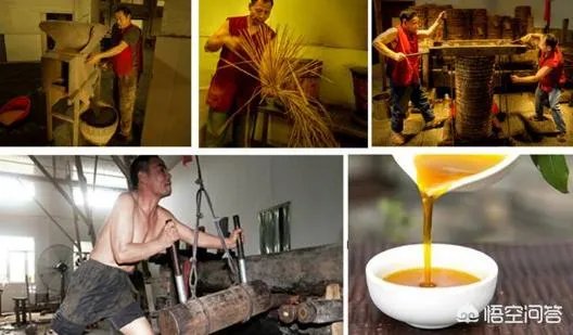 老榨油坊现榨的油比起来买的油