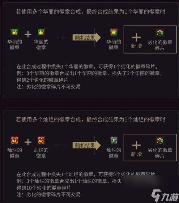 《dnf》徽章合成技巧攻略介绍