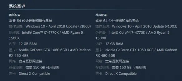 《荒野大镖客2》内存大小介绍