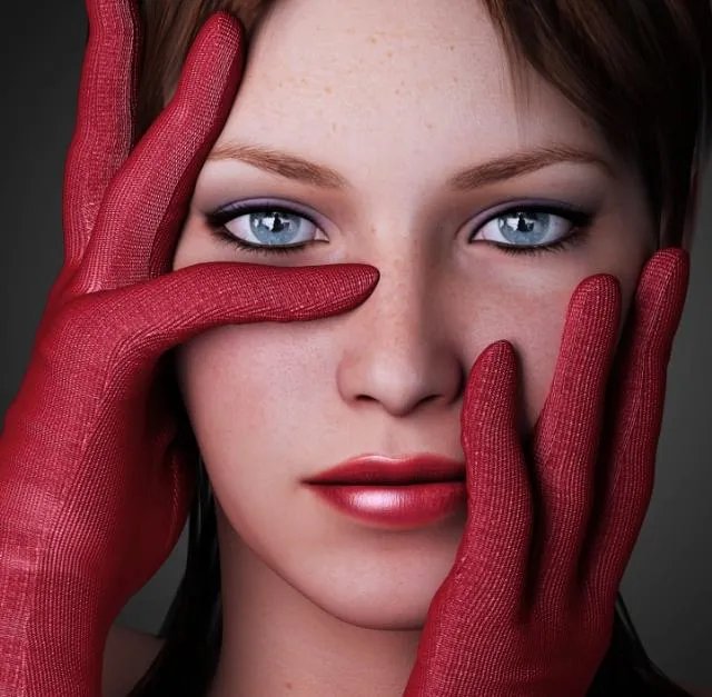 超逼真3D美女艺术图欣赏 周五和谐福利奉上