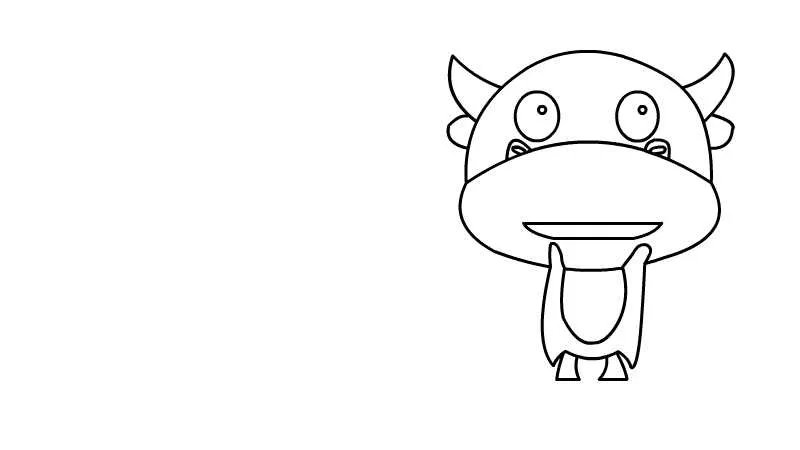 牛羊简笔画如何画