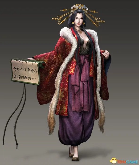 《无双大蛇2：终极版》新角色赏 豪乳妹持大枪