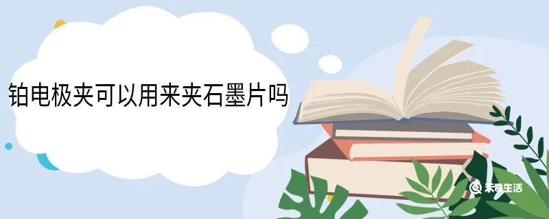 铂电极夹可以用来夹石墨片吗