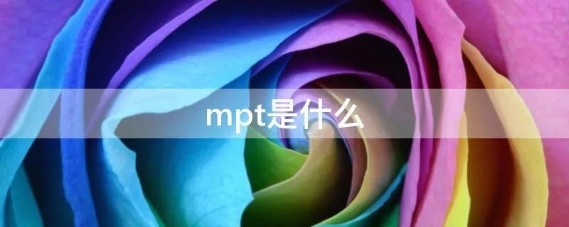 mpt是什么