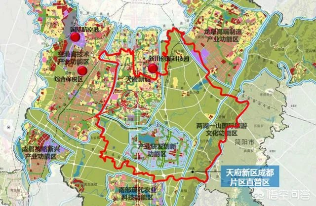 麓湖生态城是属于成都直管区吗？