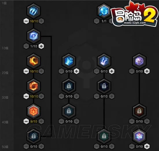 冒险岛2魔法师各流派加点推荐 PVP及PVE技能加点方法