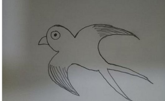 燕子怎么画