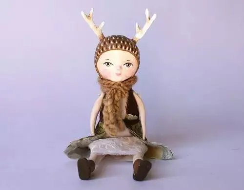 甜蜜动物预言-Flor Panichelli的手工粘土萌物