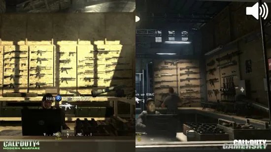 《使命召唤4》重制版VS原版 画面进化幅度惊人