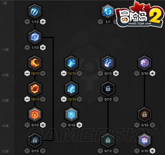 冒险岛2魔法师各流派加点推荐 PVP及PVE技能加点方法