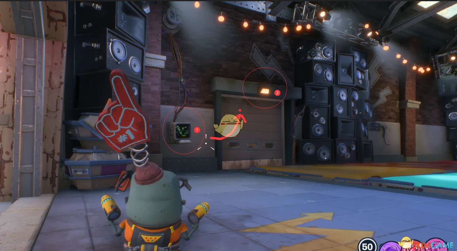 《植物大战僵尸：和睦小镇保卫战》站着不动刷跳舞机成就方法介绍