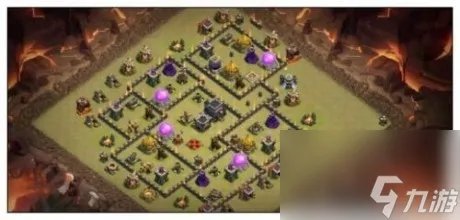 部落冲突9本最强布阵复制链接最新 2022九本最难打的防御阵型链接
