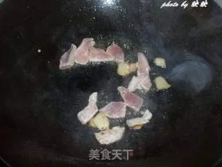 小白菜炒肉