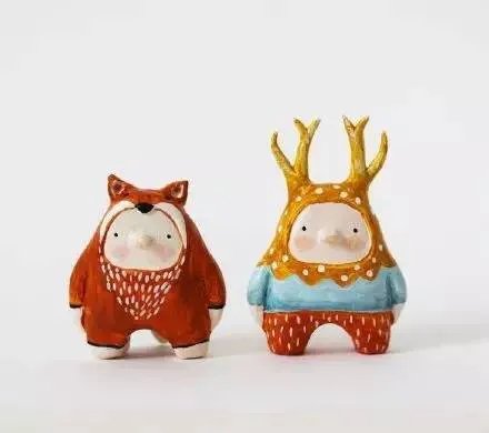 甜蜜动物预言-Flor Panichelli的手工粘土萌物