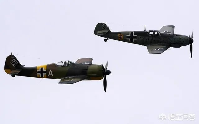 Fw190和Bf109有什么区别？