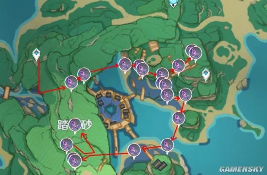 《原神》鸣草哪里多 鸣草位置分布一览