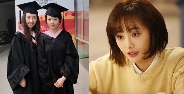 陈瑶晒学士服毕业照素颜清丽可爱，还有哪些明星晒过自己的毕业照，谁的最好看？