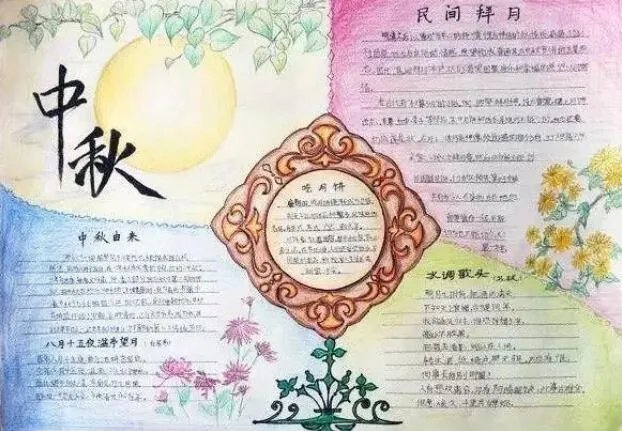 2020古诗手抄报 古诗手抄报图片大全2020