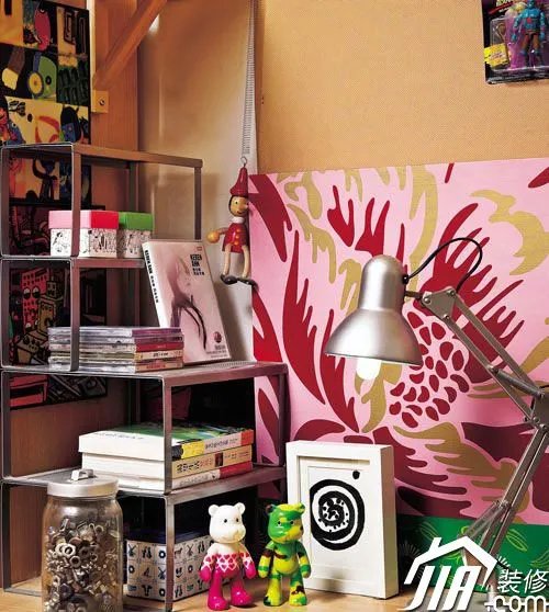 随性涂鸦墙饰 家的多种美丽表情