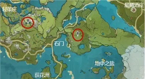 原神璃月地灵龛位置分布图一览