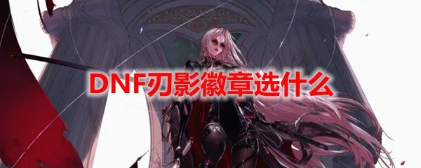 DNF刃影徽章选什么