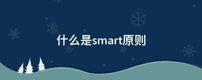 什么是smart原则