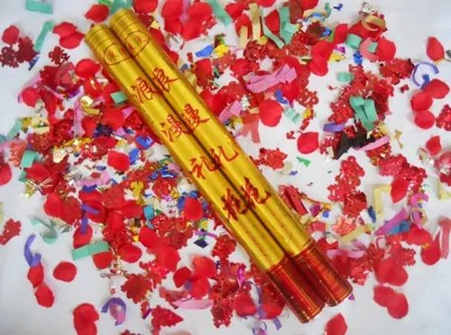 婚庆礼花筒一般多少钱  一般哪里有礼花筒卖