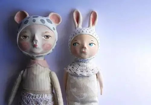 甜蜜动物预言-Flor Panichelli的手工粘土萌物