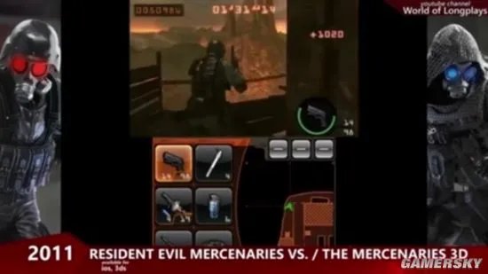 生化危机面具男汉克进化史 传奇特工人狠话少