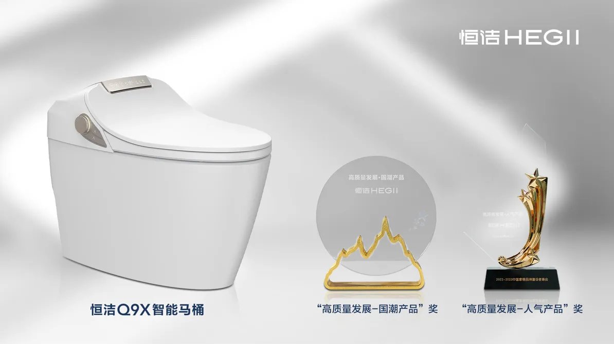 持质引领!恒洁荣获2022-2023中国家居品牌建设者峰会9项大奖