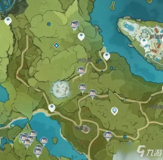 《原神》蒲公英在哪 蒲公英分布位置图一览