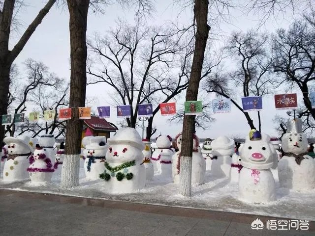 有哪些堆的雪人图片分享？
