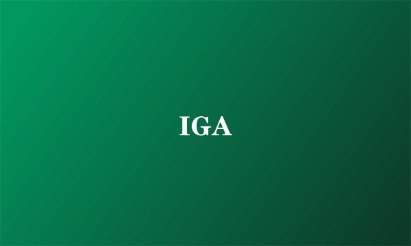 IGA