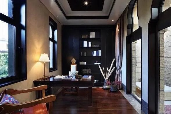 中式风格装修效果图大全 穿越明清的书香灵感