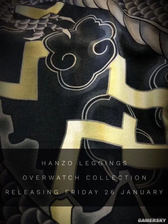 《守望先锋》半藏主题紧身裤自带花腿 猎空、黒百合款勾勒性感身形