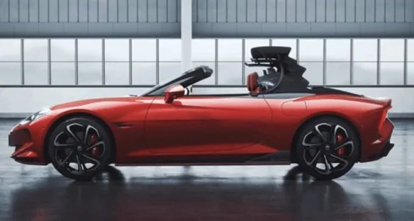 国产纯电跑车名爵Cyberster即将上市!预计2024年夏季