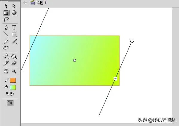 figma渐变角度怎么调