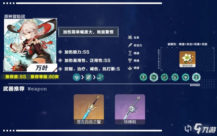 《原神》辅助角色排行介绍 2.0版本最强辅助角色TOP10哪个好