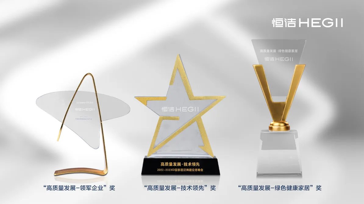 持质引领!恒洁荣获2022-2023中国家居品牌建设者峰会9项大奖