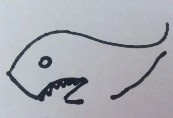 鲨鱼简笔画的步骤是什么？